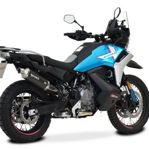 HPCorse SP-2 Short Black Titanium Slip-On Exhaust - CFMOTO 800MT-X / 1000MT-X (2025-2026)
