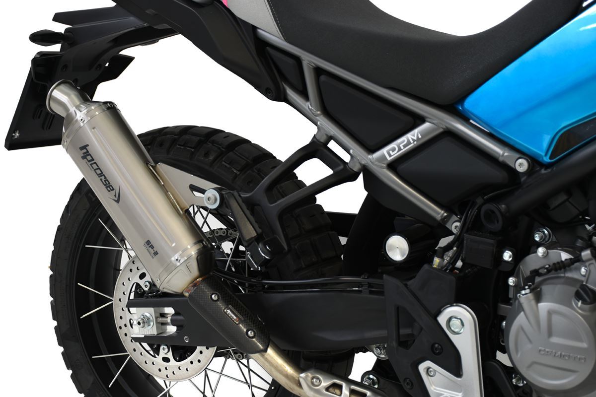 HPCorse SP-2 Short Titanium Slip-On Exhaust - CFMOTO 450MT (2024-2026) - Image 5