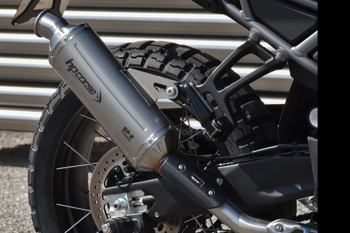 HPCorse SP-2 Short Titanium Slip-On Exhaust - CFMOTO 450MT (2024-2026)