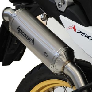 HPCorse SP-2 Short Titanium Exhaust (High-Mount) - Honda XL750 Transalp (2023-2026)