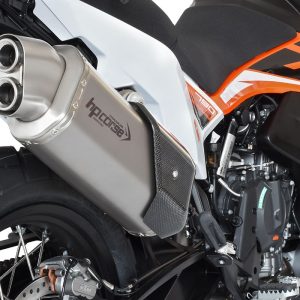 HPCorse 4-TRACK R Black Titanium Silencer - KTM 890 / 790 Adventure (Cat 640)