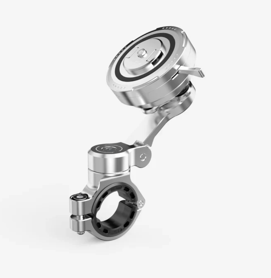 GRXPLORE GR-MT11 Next-Gen Motorcycle Handlebar Phone Mount with Vibration Dampener - Image 10