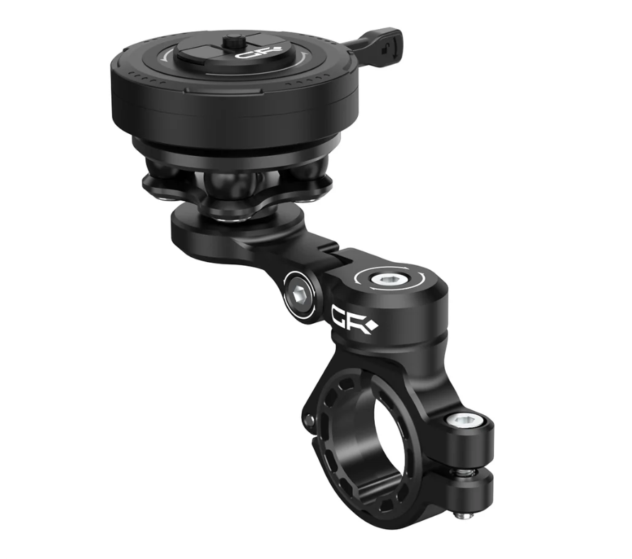 GRXPLORE GR-MT11 Next-Gen Motorcycle Handlebar Phone Mount with Vibration Dampener
