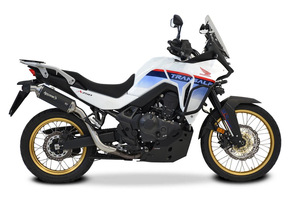 HPCorse SP-2 Short Black Titanium Exhaust (High-Mount) - Honda XL750 Transalp (2023-2026) - Image 6