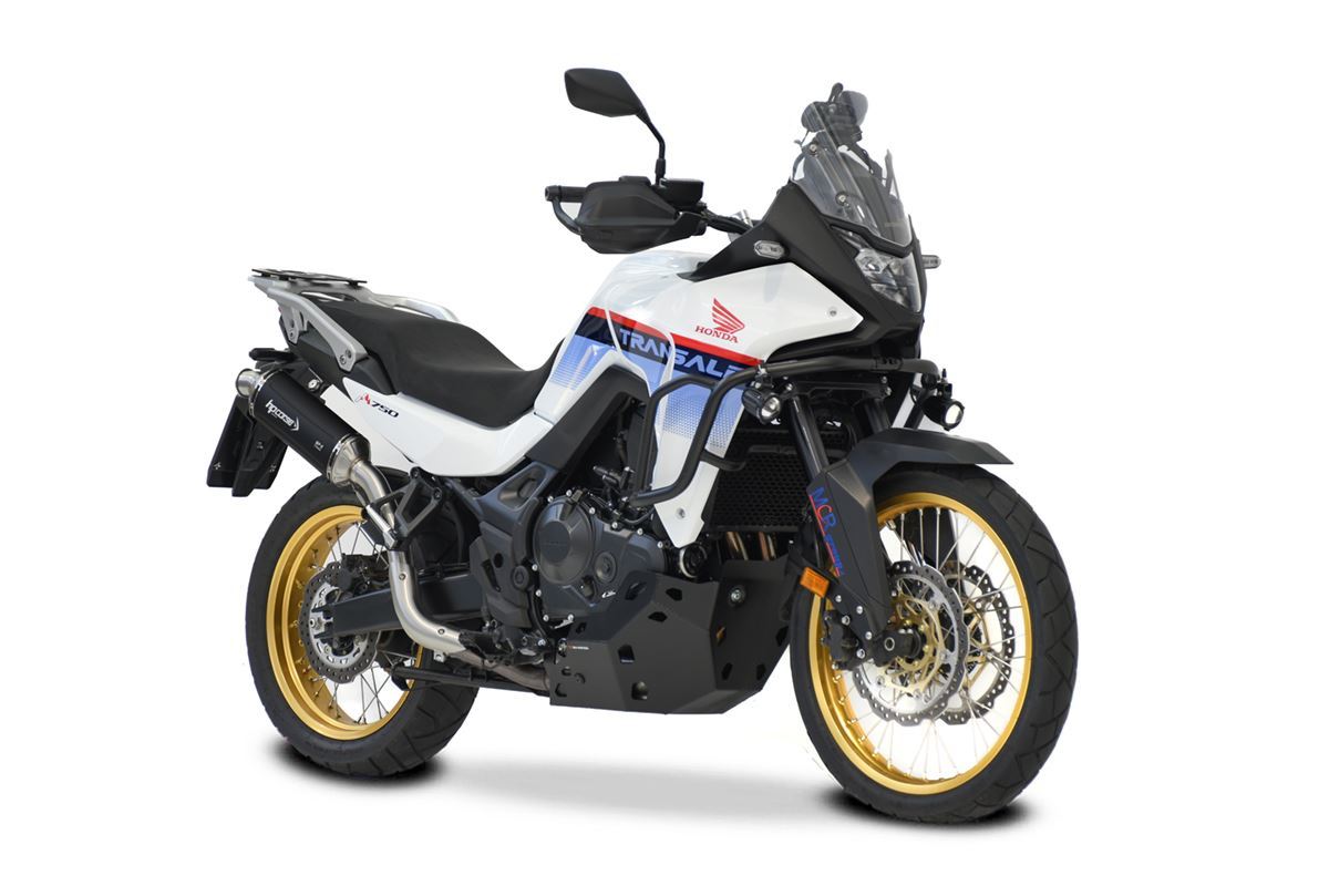HPCorse SP-2 Short Black Titanium Exhaust (High-Mount) - Honda XL750 Transalp (2023-2026) - Image 5